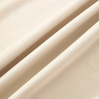 Poltrona d'accento in velluto beige, seduta singola