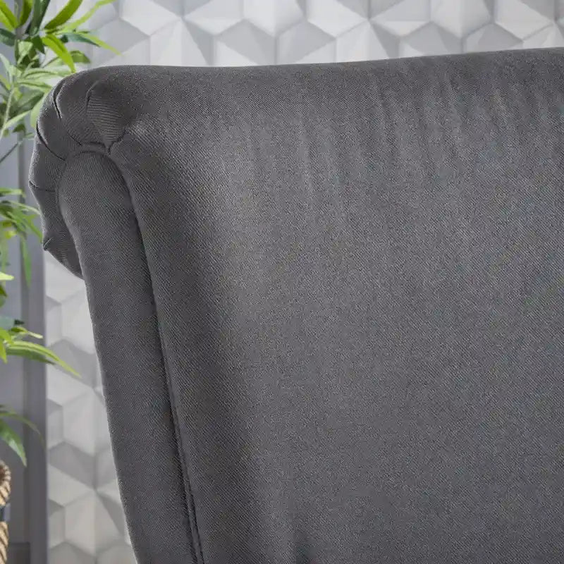 Traditional Fabric Recliner, Single Seat – Charcoal / Coffee / Teal / Grey