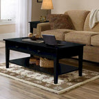 Solid Wood Coffee Table, Multi-Color Options, 48"W x 24"D x 19"H