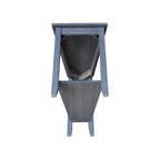 Solid Parawood Accent Table – Unfinished / Blue / Grey / White / Black