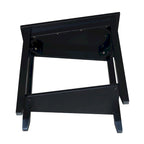 Solid Parawood Accent Table – Unfinished / Blue / Grey / White / Black