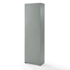 Armário despenseiro convertível cinzento, unidade individual – 12.5" x 22" x 74"