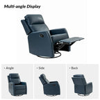 Draaibare fauteuil met hoge rugleuning in grijs/teal/kameel marineblauw/rood/chocoladebruin, set van 2