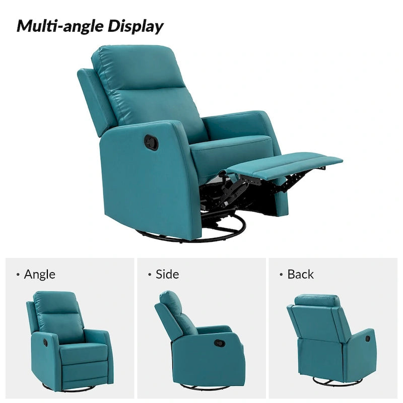 Draaibare fauteuil met hoge rugleuning in grijs/teal/kameel marineblauw/rood/chocoladebruin, set van 2