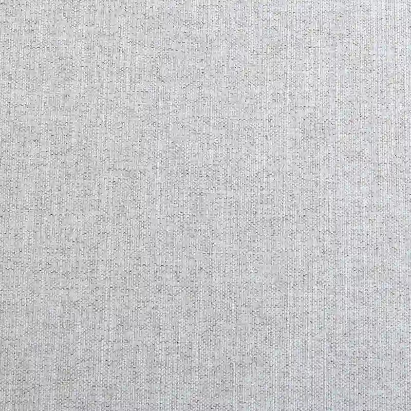 Poltroncina da pranzo a rotelle con schienale a botte in tessuto ad alte prestazioni color avorio/indaco/grigio chiaro/moka, singola