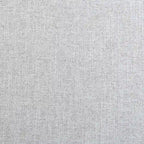 Poltroncina da pranzo a rotelle con schienale a botte in tessuto ad alte prestazioni color avorio/indaco/grigio chiaro/moka, singola